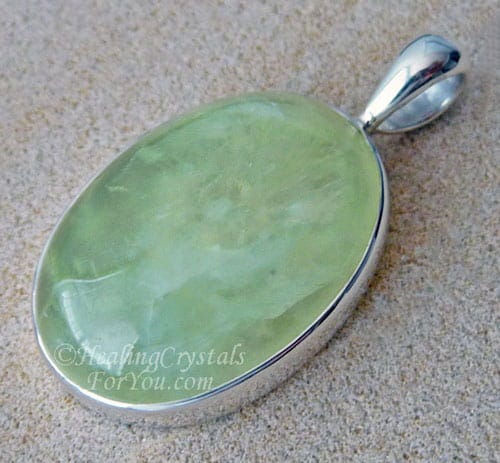 Prehnite is another crystal for Bad Dreams or Nightmares