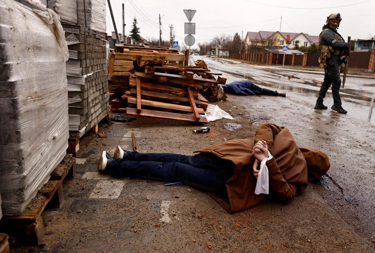 Bucha massacre: CBS News finds evidence of atrocities near Ukraine's ...
