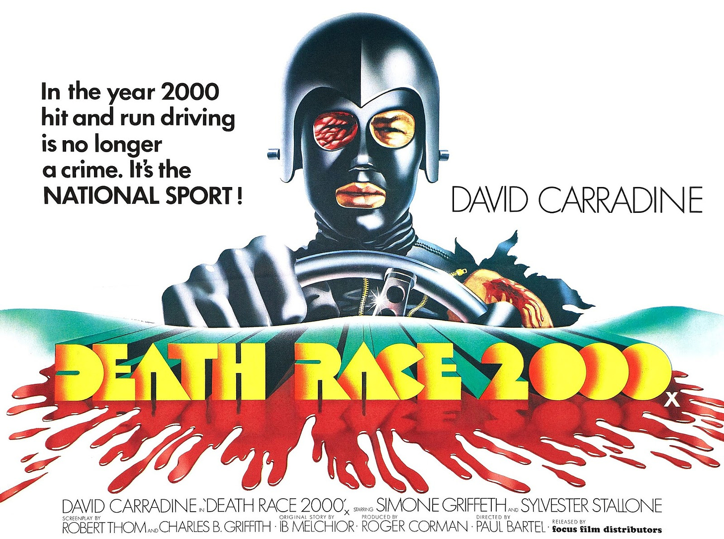 Criterion Confessions: DEATH RACE 2000 - FILMSTRUCK/CRITERION CHANNEL