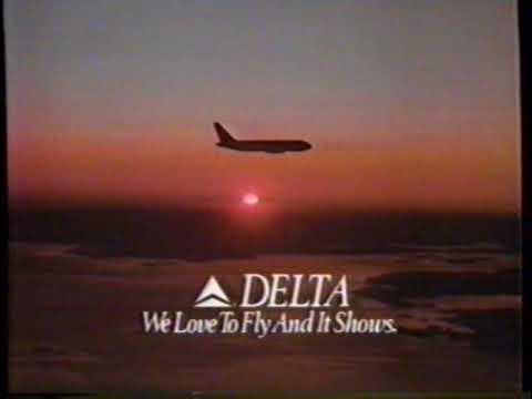 1990 Delta Airlines "From the Far East to Europe" TV Commercial - YouTube
