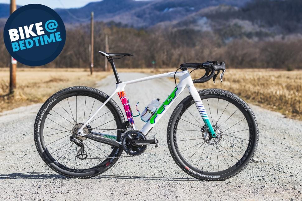 Dylan Johnson's Felt Breed Carbon — a controversial gravel race bike with... mountain bike tyres