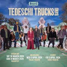 Tedeschi Trucks Band on Instagram: "Australia! We are so excited to see you  in 2024! Sign up to access Bluesfest Tours exclusive Pre-sale, starting  Tues, 17 Oct 2023 at 12 PM AEDT bit.ly/BluesfestTouringSubscribe"