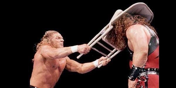 How do wrestlers hit their opponents in the head with a chair without  injuring them for real? - Quora