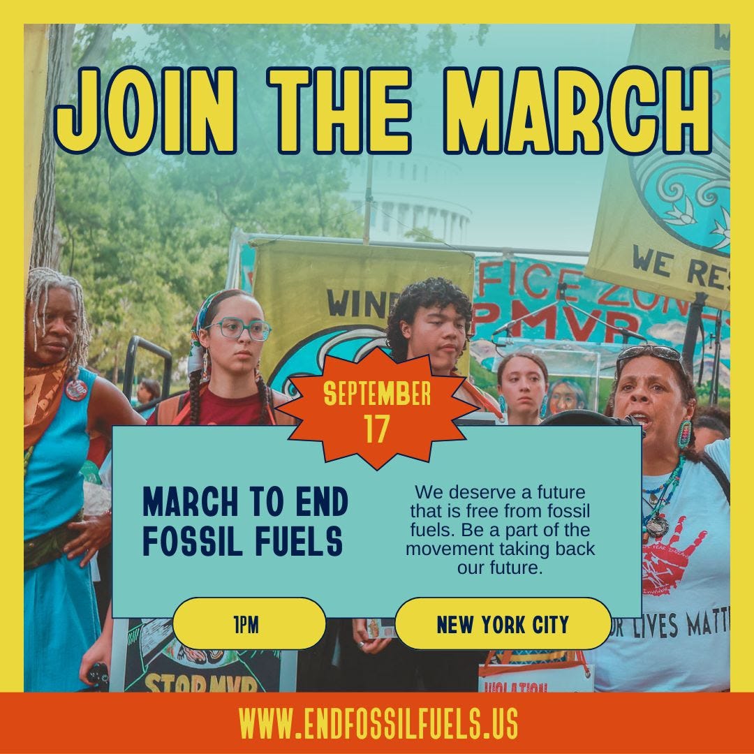 March to End Fossil Fuels