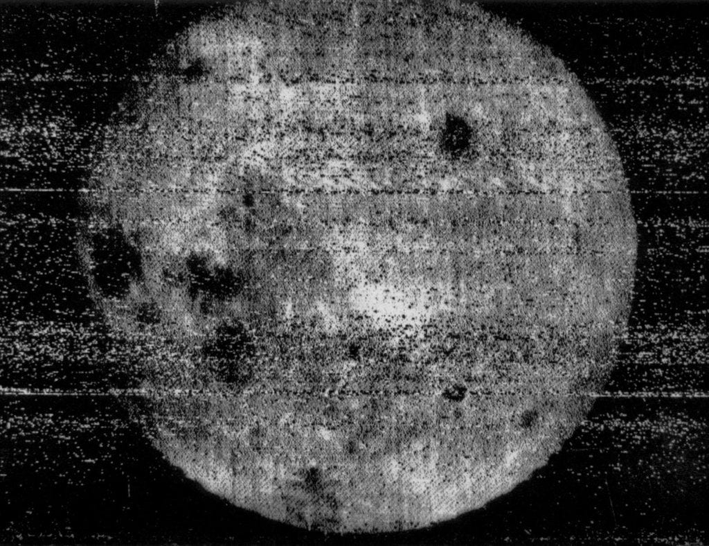 First picture of the far side of the moon