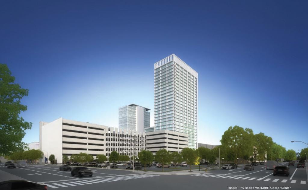 Moffitt Cancer Center reveals more details of proposed downtown St. Pete  development - Tampa Bay Business Journal