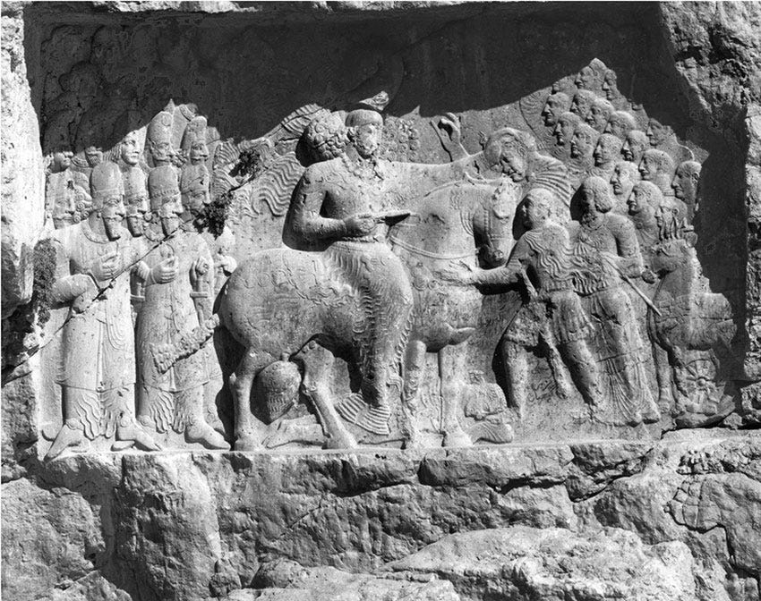 ŠĀPUR I: ROCK RELIEFS – Encyclopaedia Iranica