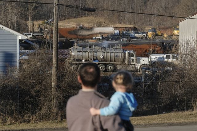 Ohio's Toxic Train Derailment: Photos from East Palestine