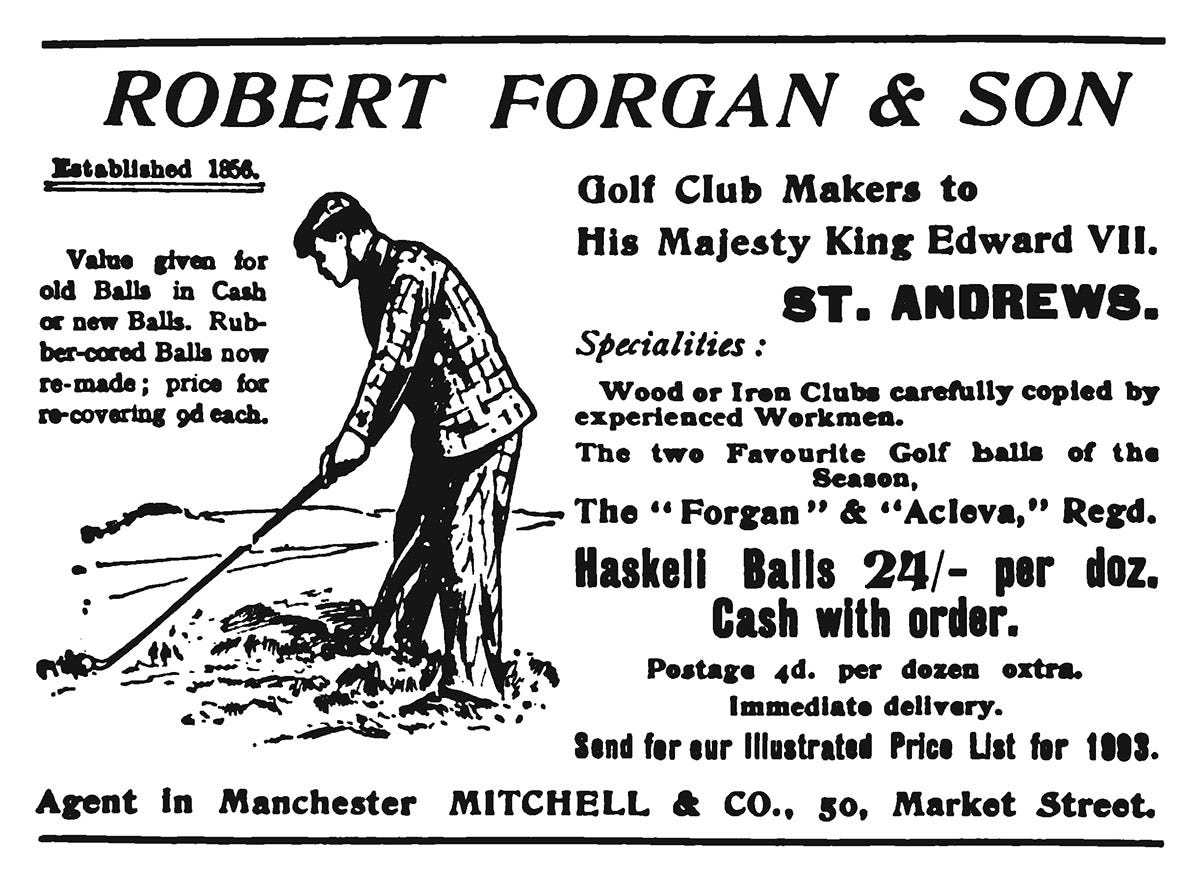 Robert Forgan, Golf Club Maker – Lost Art Press
