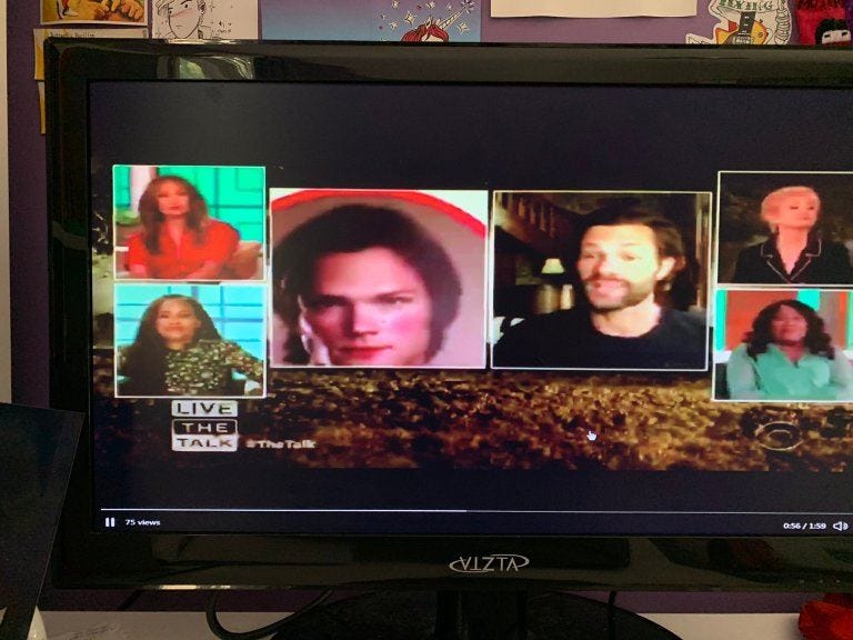 Jared Padalecki on The Talk show 2020