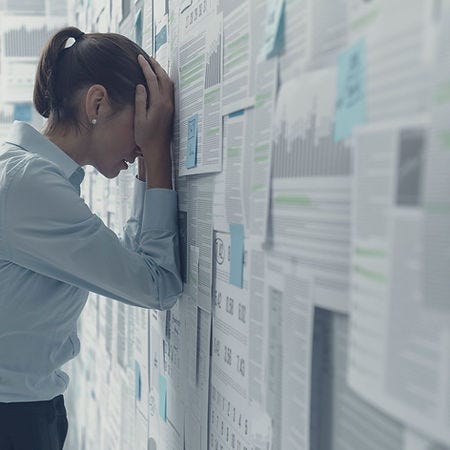 The mental over load that can lead to chronic pain