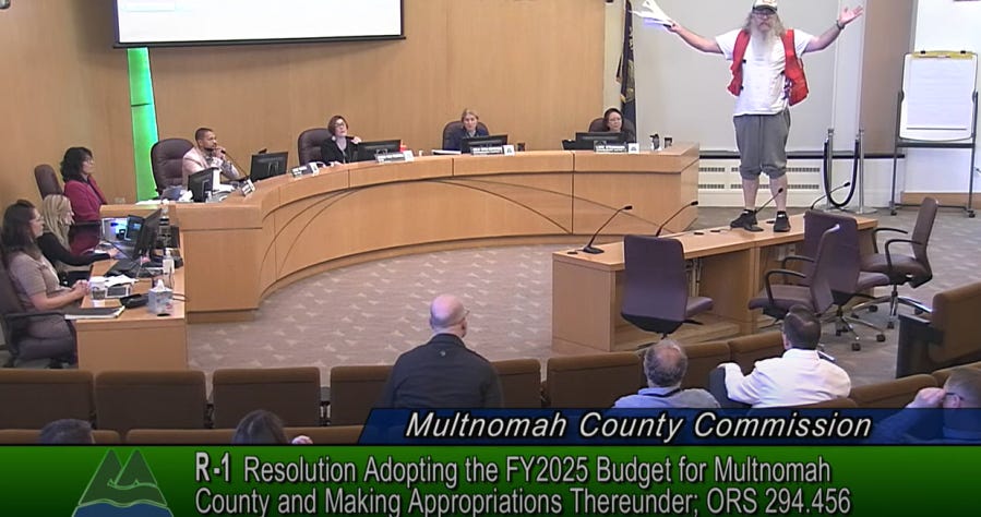 Multnomah county board meeting