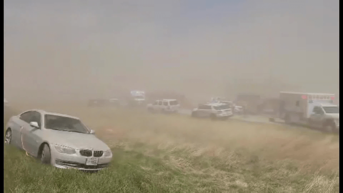 Dust storm causes massive pileup in Illinois, leading to multiple  fatalities | The Hill