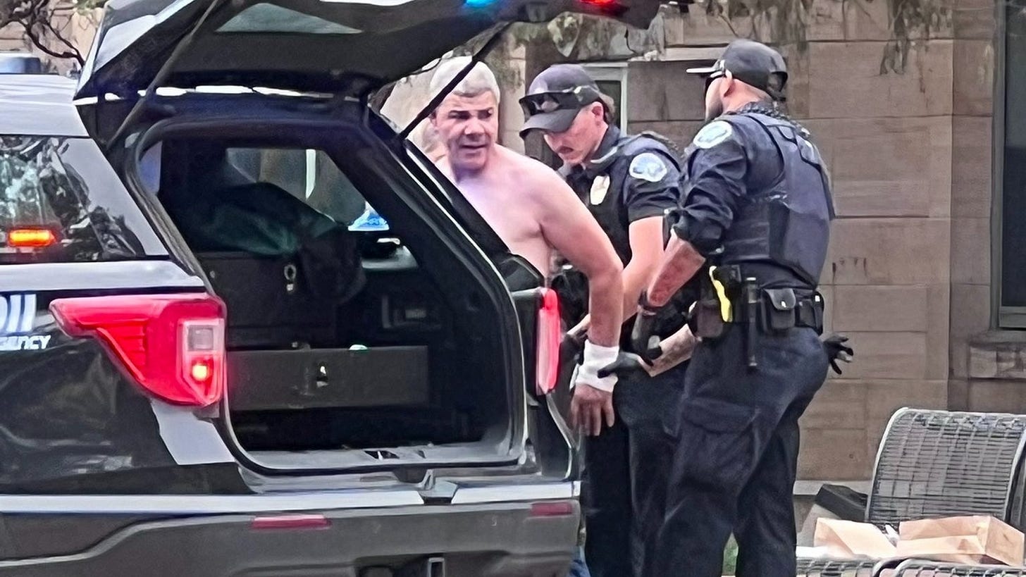 Screenshot from eyewitness video of Mohamed Sabry Soliman following what the FBI called an "act of terrorism" in Boulder, Colorado. Screenshot from eyewitness video of Mohamed Sabry Soliman following what the FBI called an "act of terrorism" in Boulder, Colorado.