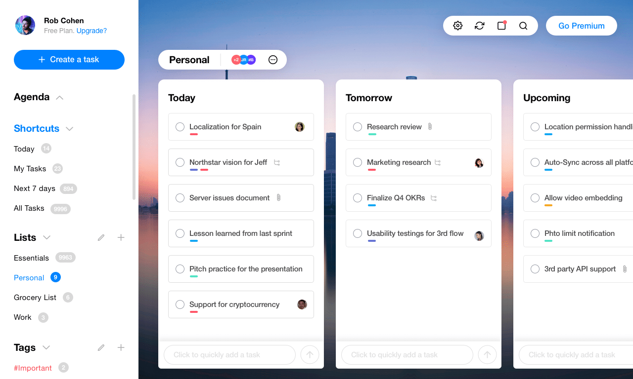 Sexy Redesign for Any.do's Web App | Any.do blog