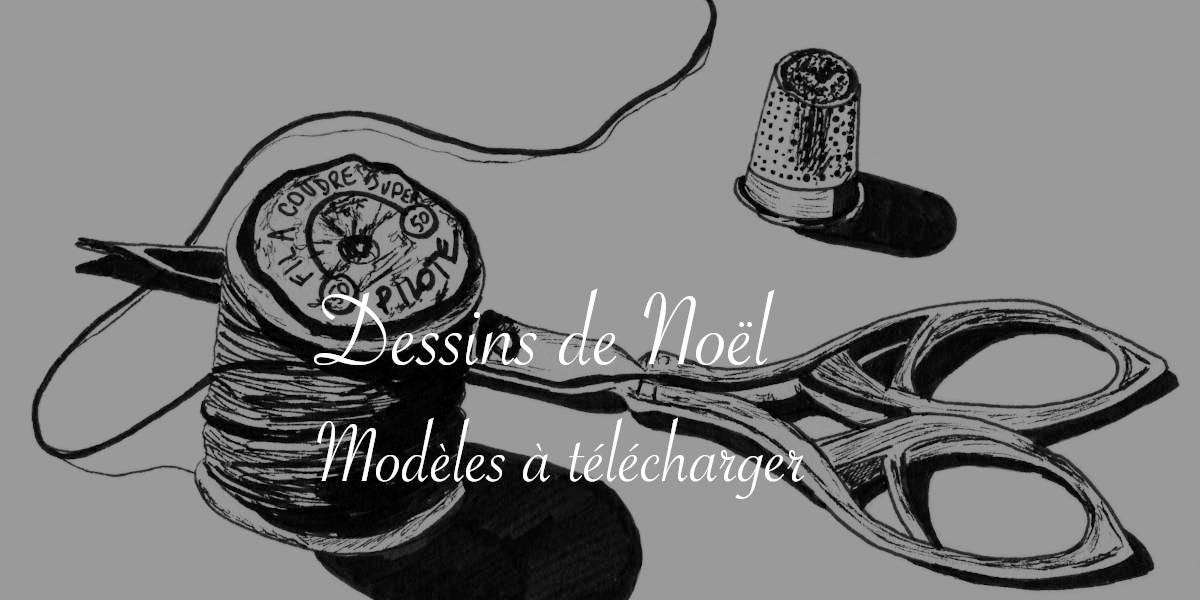 dessins de Noël : modèles à télécharger