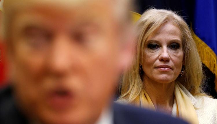 kellyanne conway mixes her facts up with donald trump