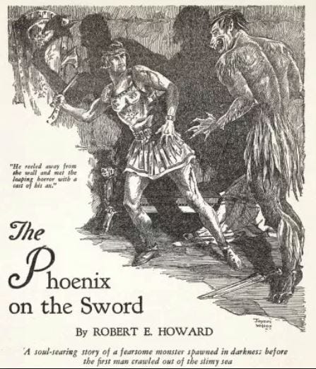 On An Underwood No. 5: By the Phoenix on This Sword I Rule! By Karen Joan  Kohoutek