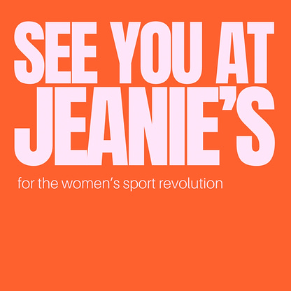 See You At Jeanie's - a new women's sports agency