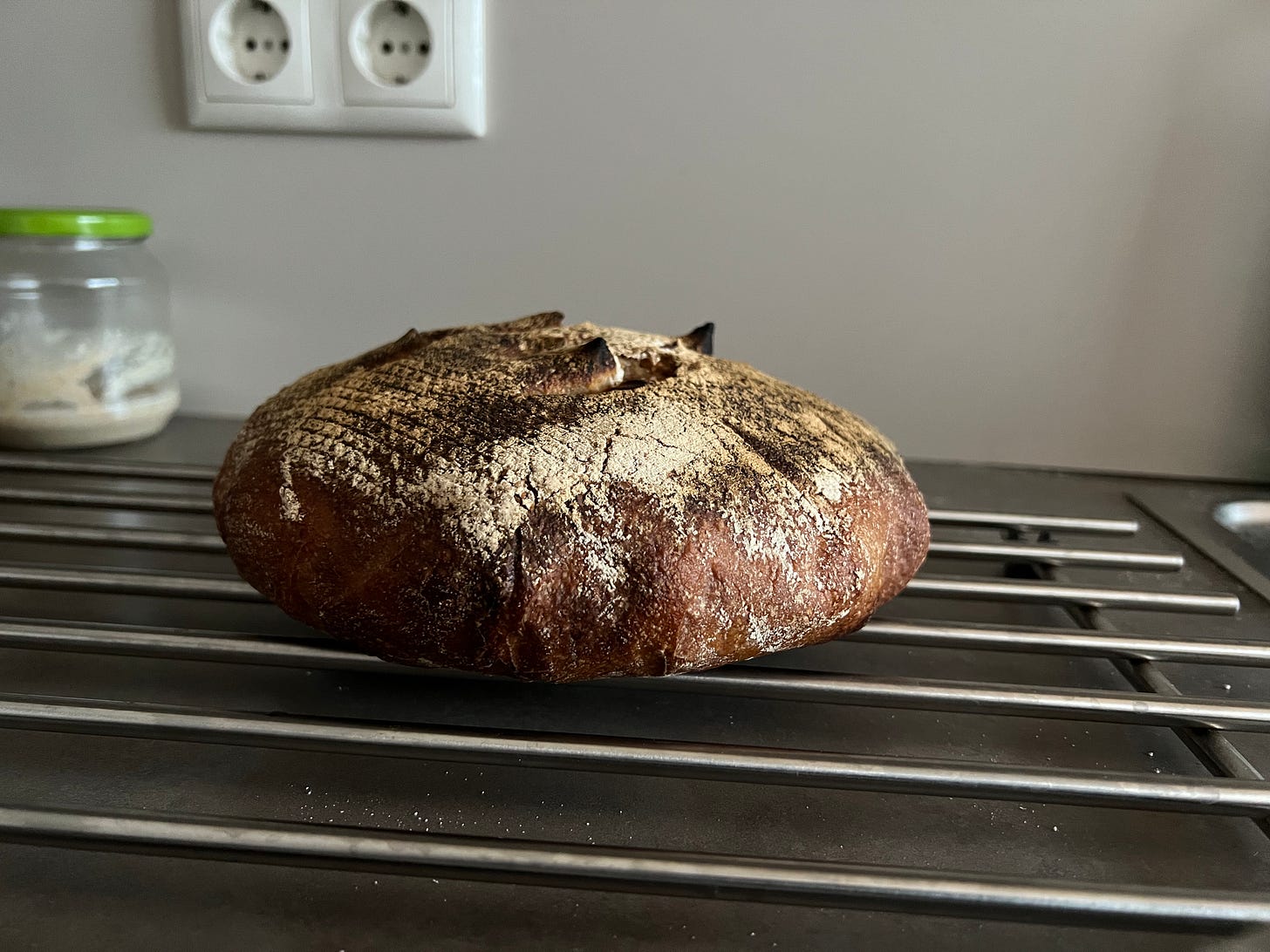 image of flat bread loaf