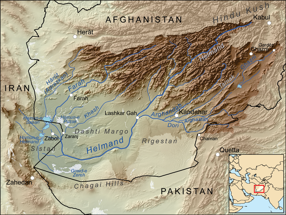 Helmand River drainage basin