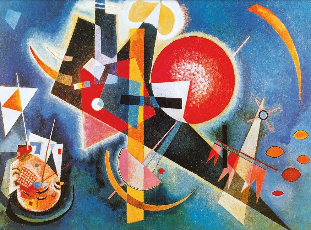 In Blue (1925)  by Wassily Kandinsky