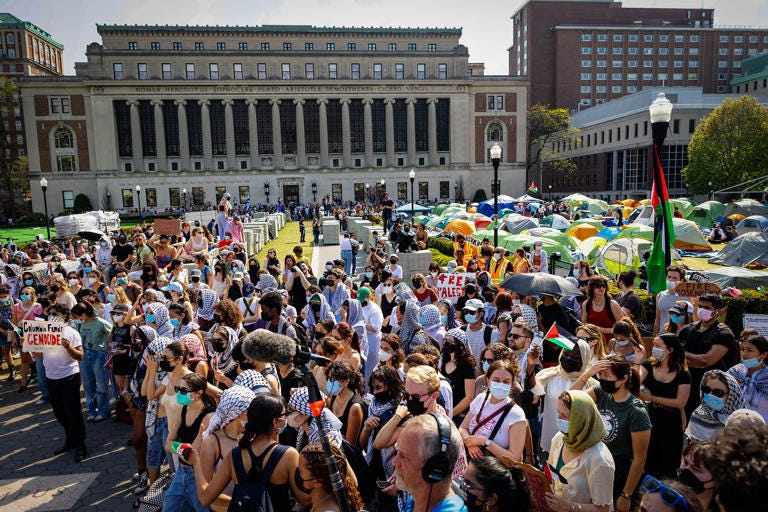 Image: Columbia University Issues Deadline For Gaza Encampment To Vacate Campus (Michael M. Santiago / Getty Images)