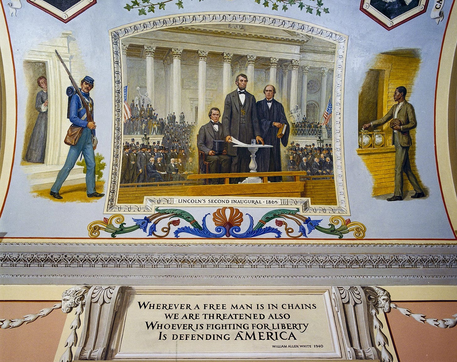 Lincoln's Second Inaugural, 1865 | Architect of the Capitol