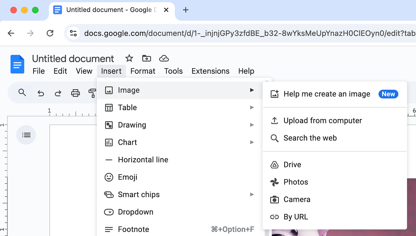 You Can Now Generate AI Images In Google Docs