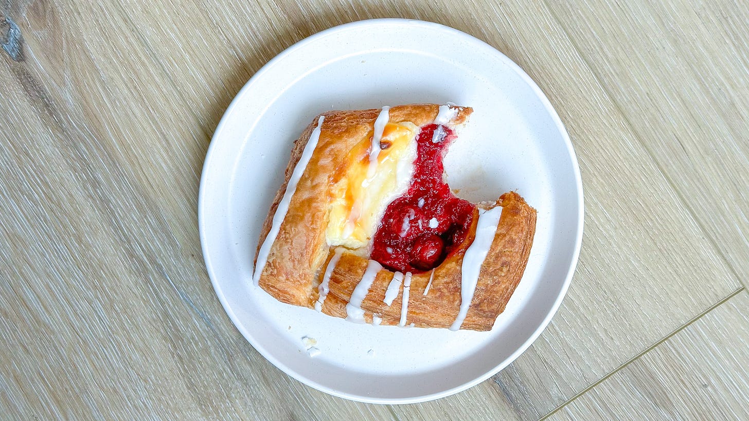 Photo of Tart Cherry Danish from 9 Bean Rows in Suttons Bay, Michigan