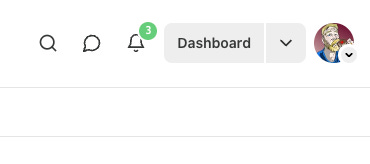 click Dashboard