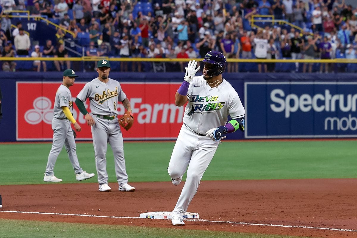 Rays 9, A's 5: Seven in a row! - DRaysBay