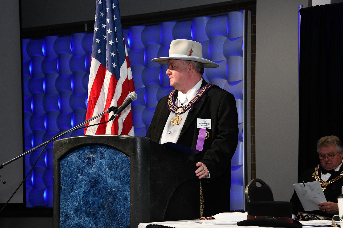 Cameron M. Bailey, Grand Master, F&AM of Washington