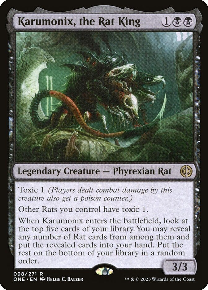 Karumonix, the Rat King (Phyrexia: All Will Be One #98)