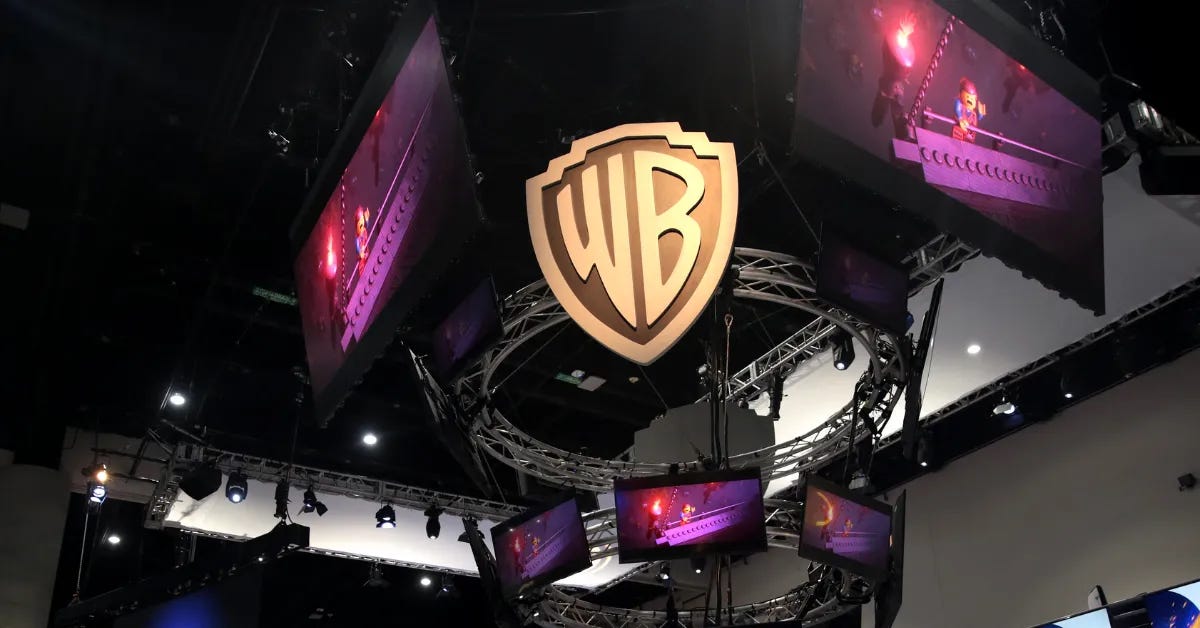The Warner Bros booth at San Diego Comic Con in 2018. (Photo by Gage Skidmore)