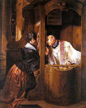 Why do churches have confession booths? - Quora