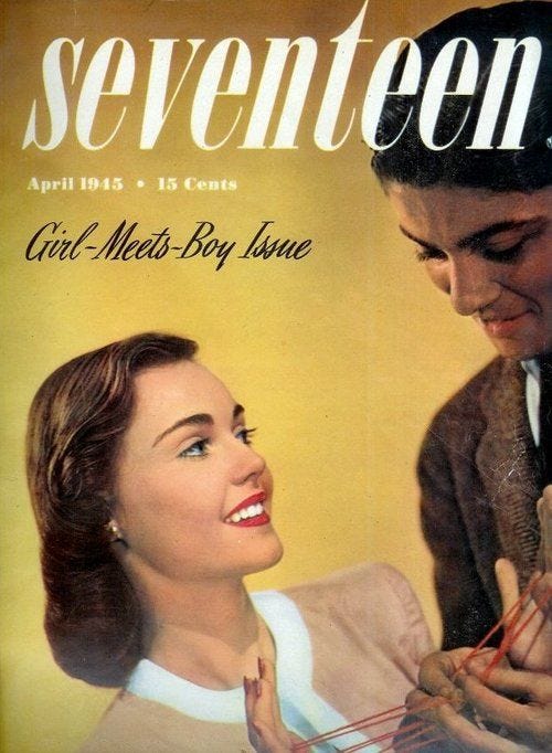 17 magazine 1940 | Seventeen magazine covers, Seventeen magazine, Magazine  cover