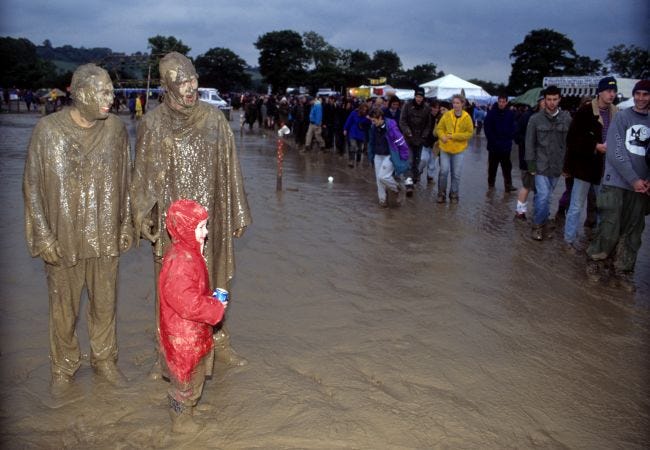 Glastonbury Festival archives: Incredible footage shows 'the muddy years'  at Worthy Farm | ITV News West Country