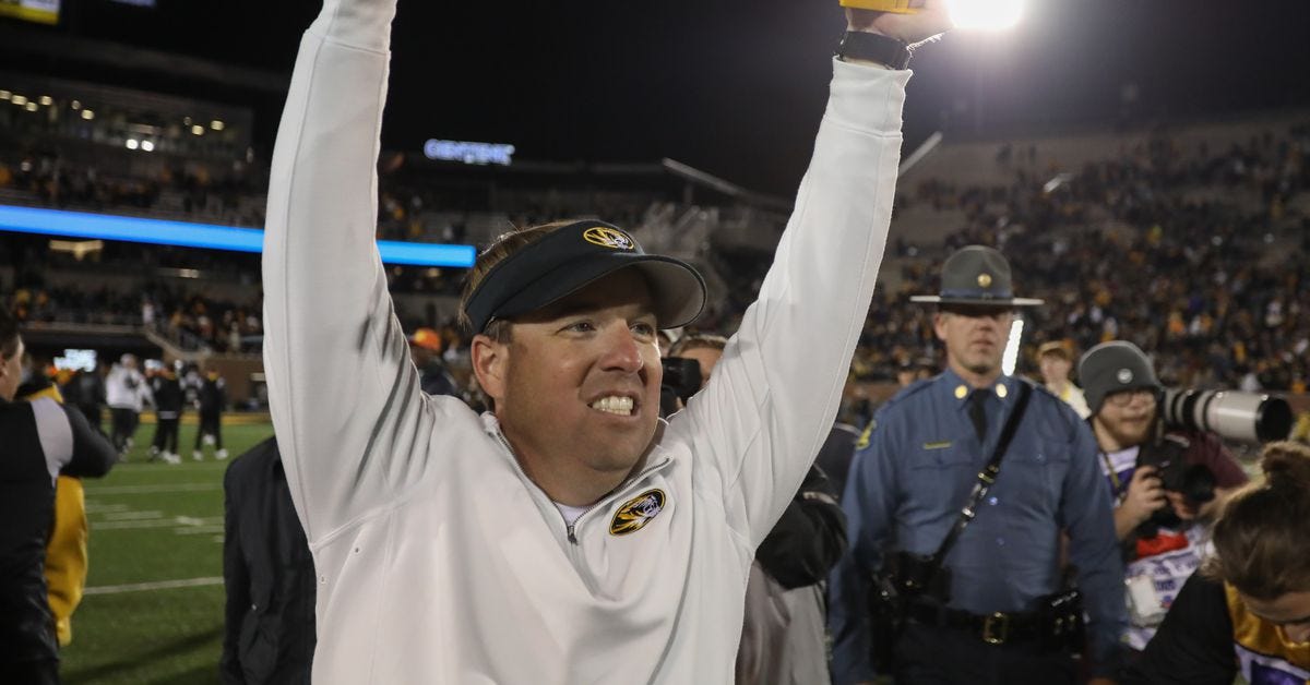 Point/Counterpoint: Should Eli Drinkwitz be on the hot seat in 2023? The  Optimist's Take - Rock M Nation