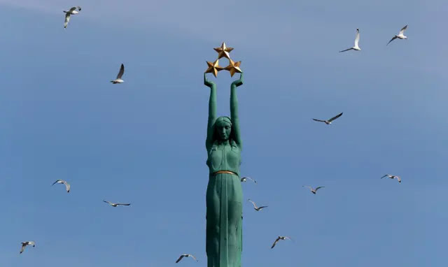 Latvia's Freedom Monument