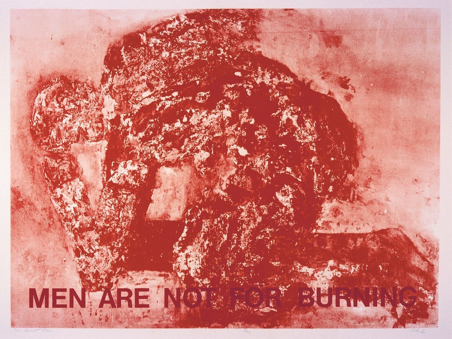 Burnt Man - Leon Golub - IMMA