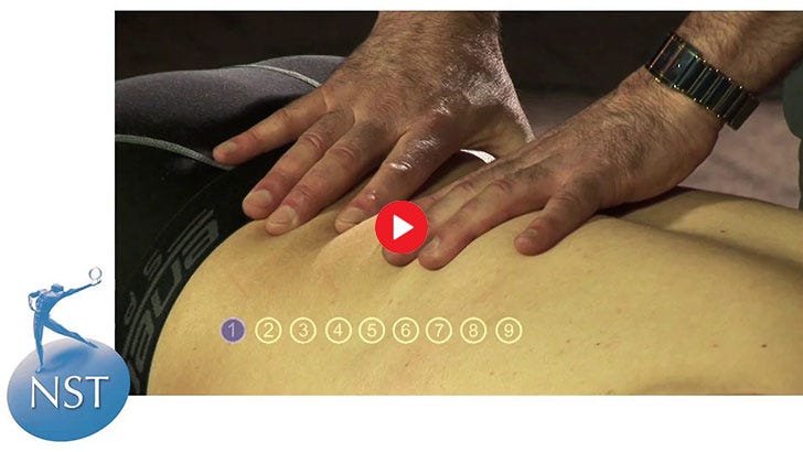 resolving lower back pain with nst