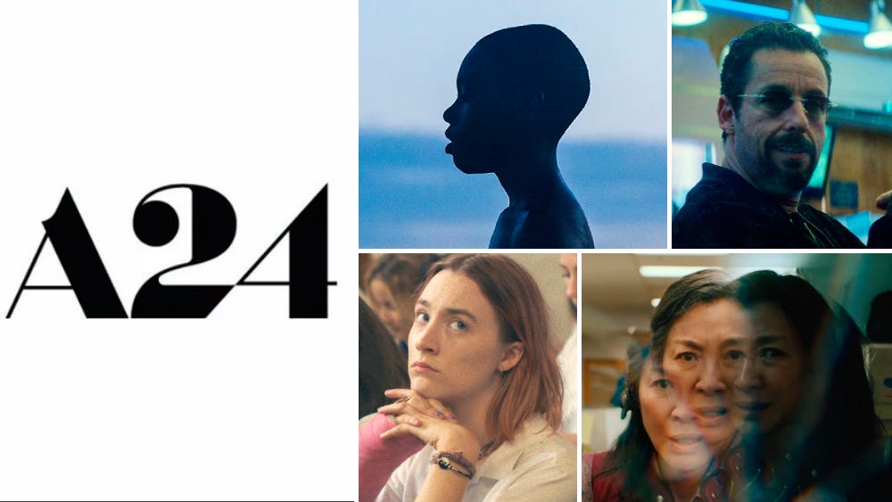 A24 - Moonligh - Uncut Gems - Lady Bird - Everything Everywhere All at Once