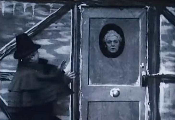 Scrooge was too tight to install a Ring security system, so he instead stuck an aged pauper into his door. OK, rubbish gag, but you don't want to read our joke about glory holes 