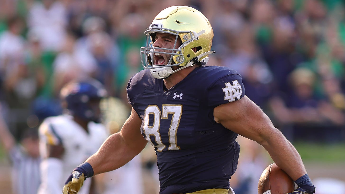 How Michael Mayer fit perfectly with Notre Dame from the start | NBC Sports