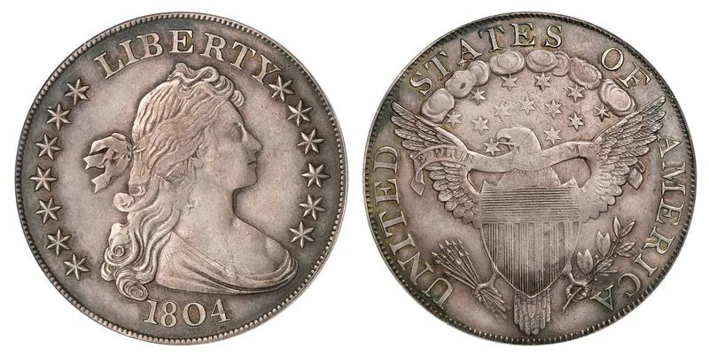 1804 Silver Dollar Class Iii 1