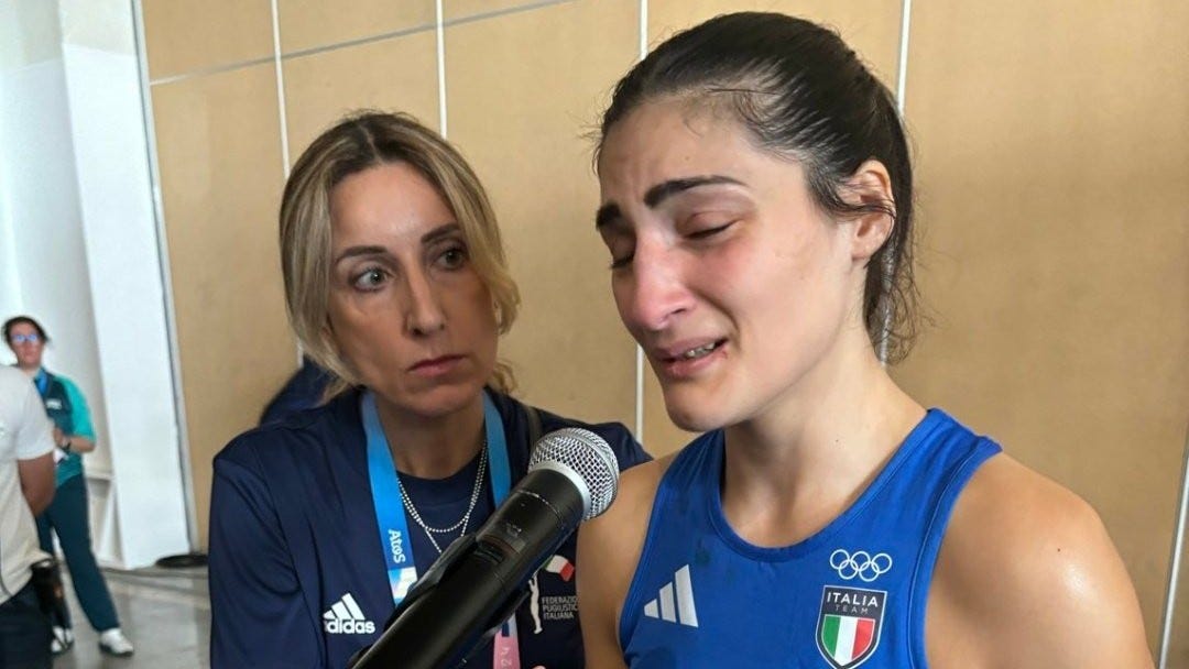 Never Been Hit So Hard': Tearful Angela Carini Shattered After Losing To  'Biological Male' Boxer Imane Khelif At Paris Olympics