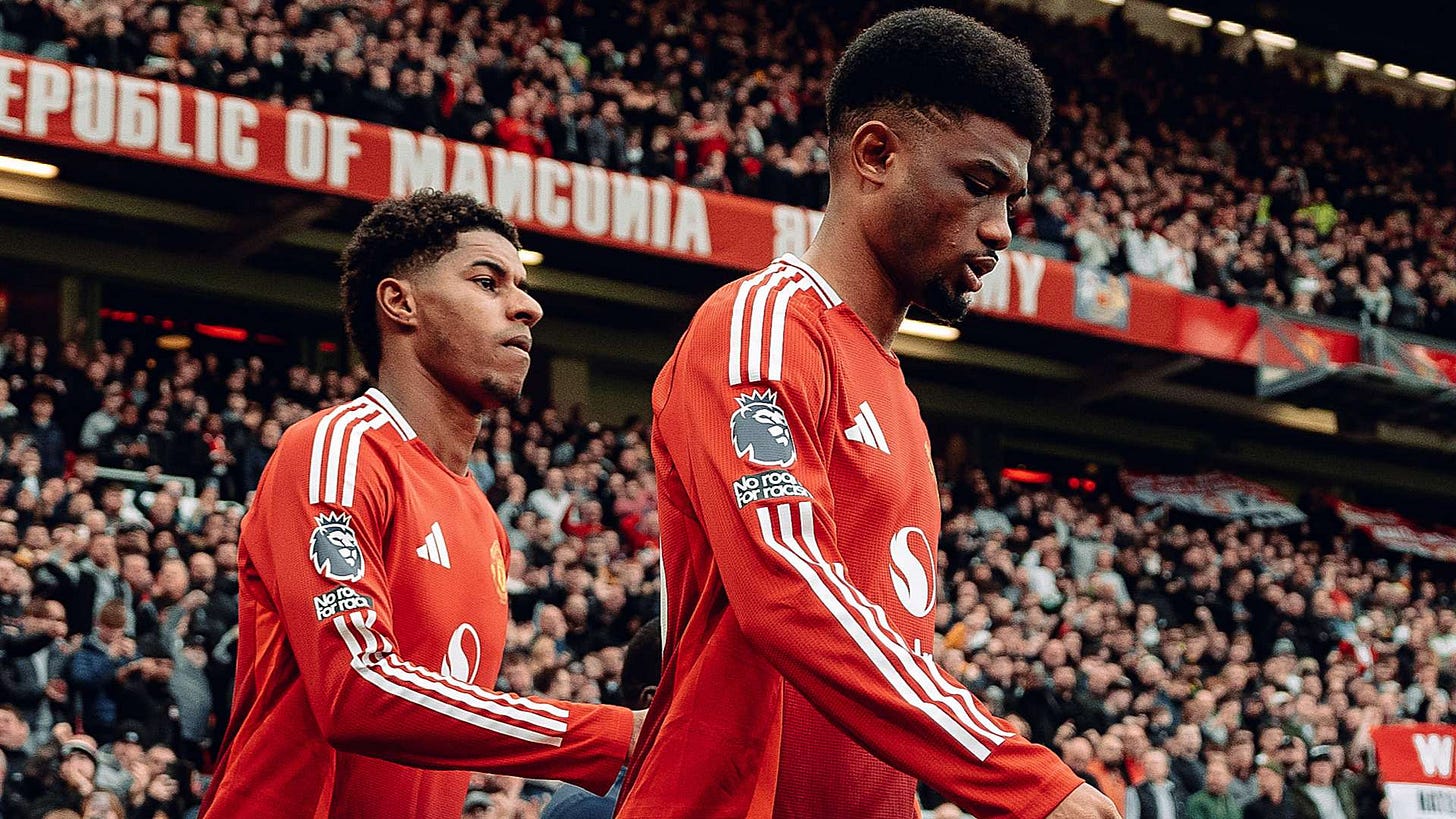 Is he taking the f*cking piss?!' - New Man Utd boss Ruben Amorim takes  plenty of heat as he DROPS in-form attackers Amad Diallo & Marcus Rashford  for Arsenal showdown | Goal.com