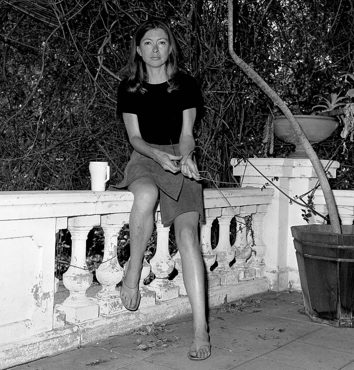 Photo of Joan Didion from 1970