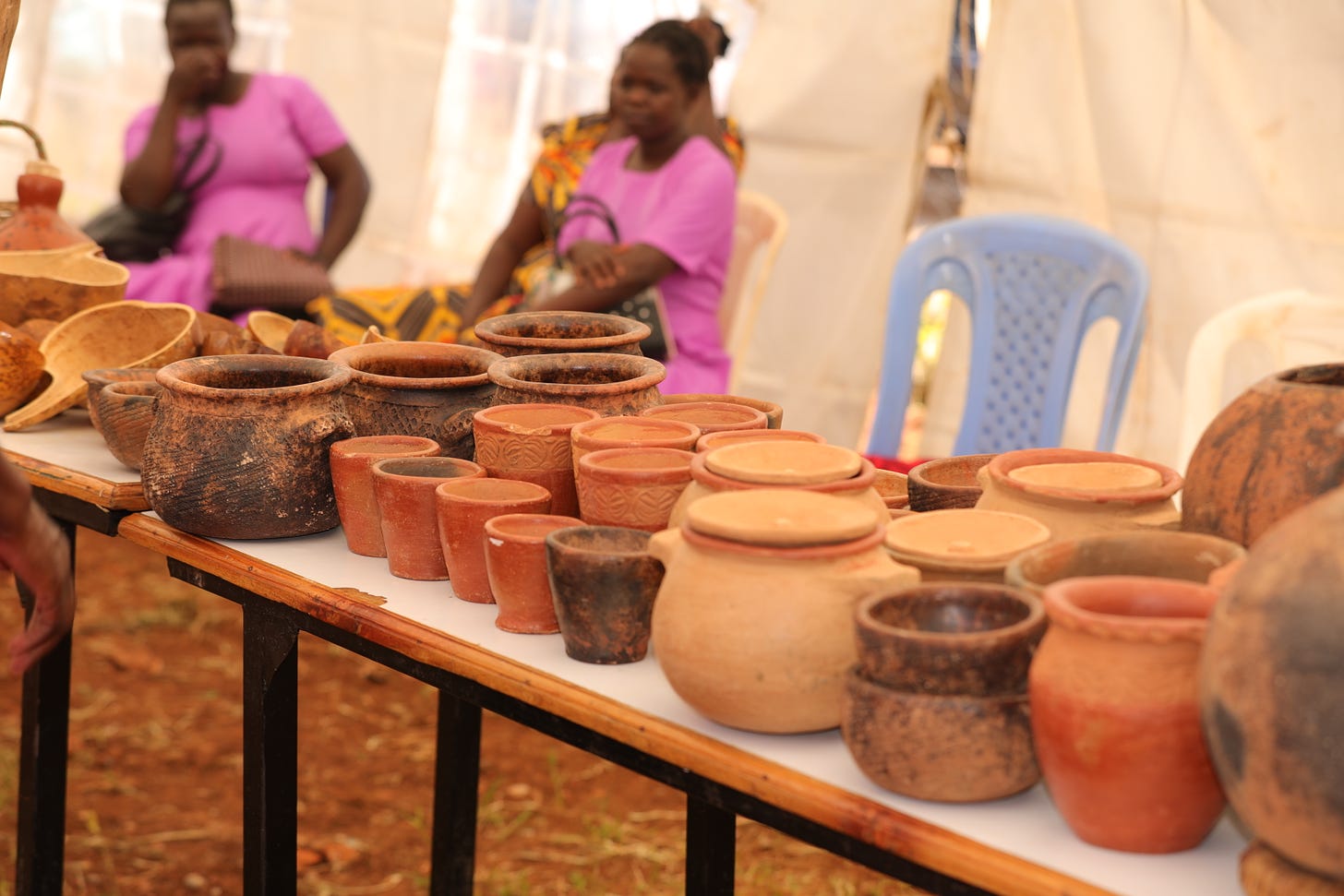 Traditional Water Pots Isiongo Photo by Linet Kivaya for Mulembe Online